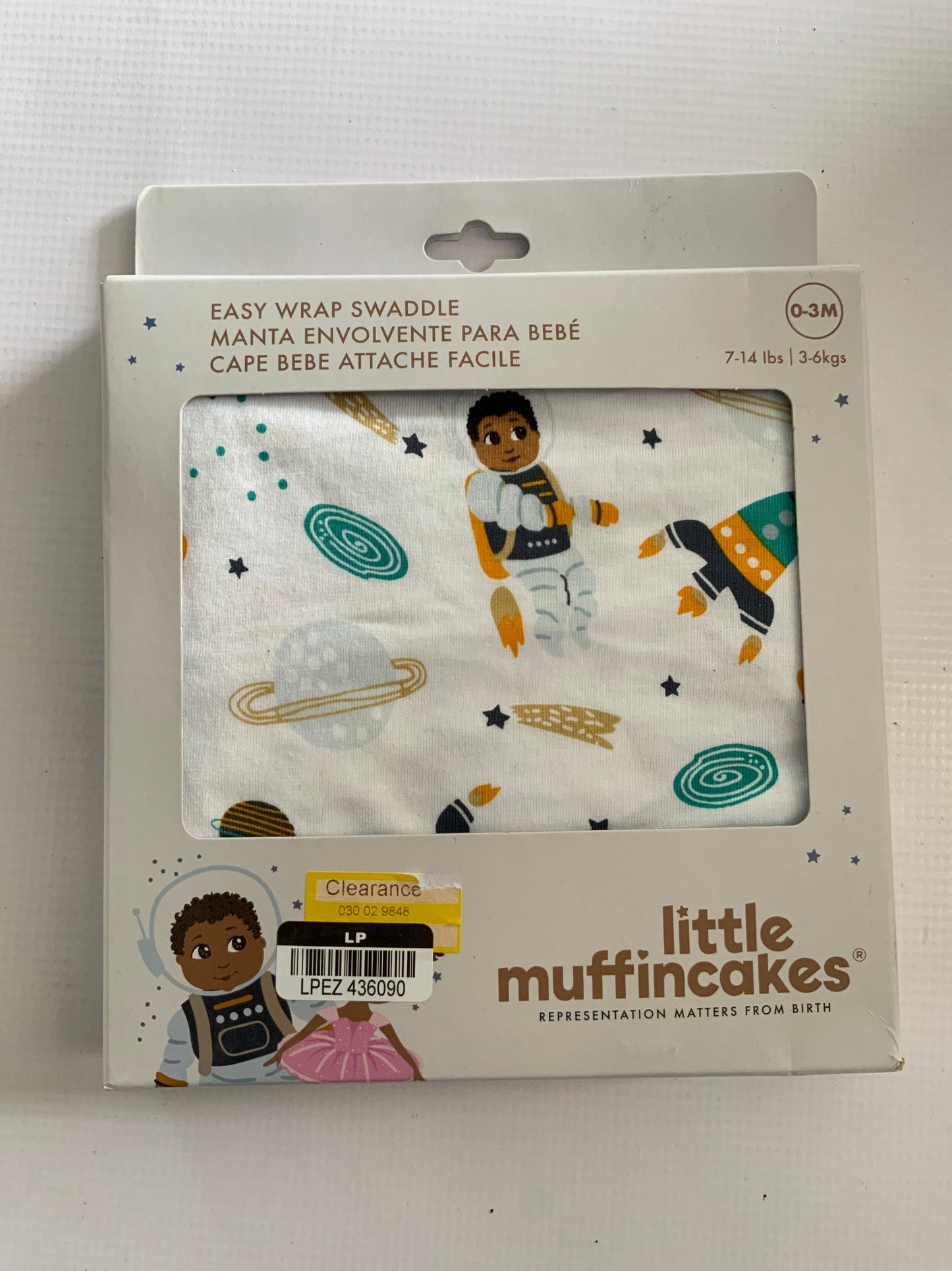 Little Muffincakes Easy Wrap Swaddle