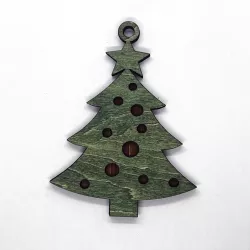 Cozy Cedar Ornament