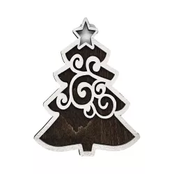 Wooden Ornament 4 Pack-2