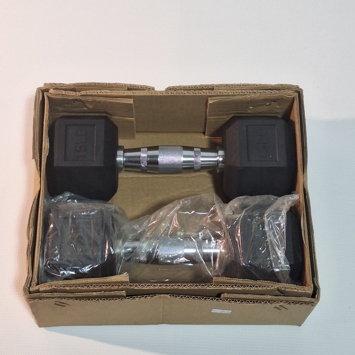 York 15lb Dumbbell 2-Pack