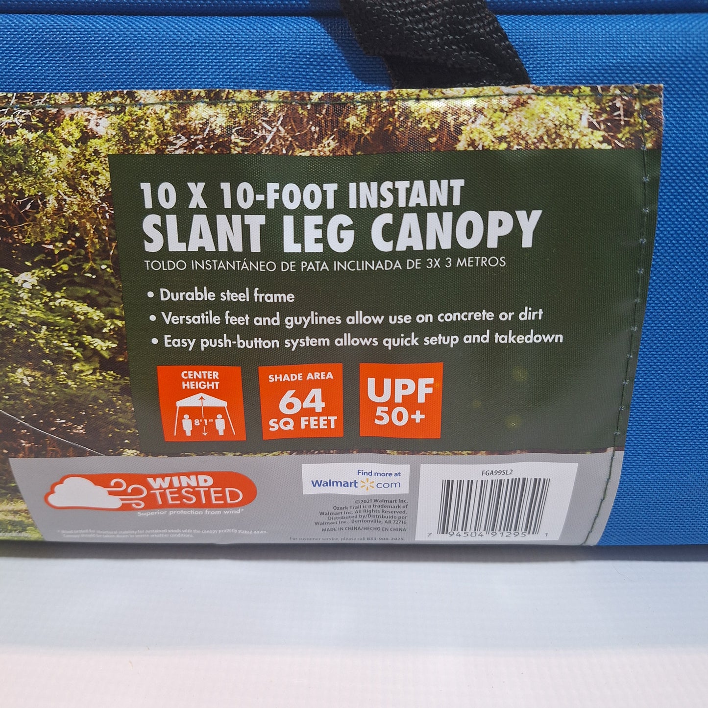 10x10 Slant Leg Canopy