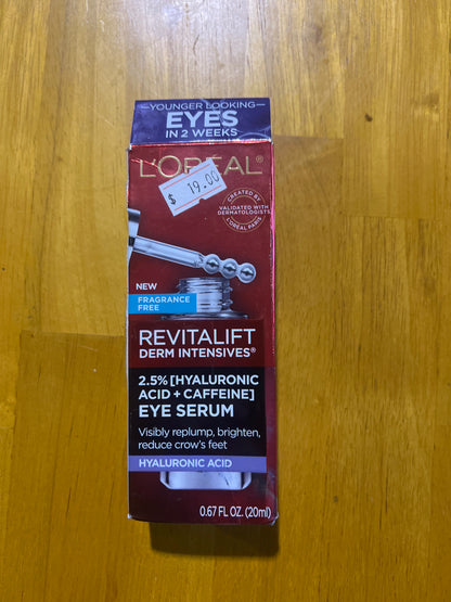 L’Oréal Revitalift Derm Intensive Eye Serum