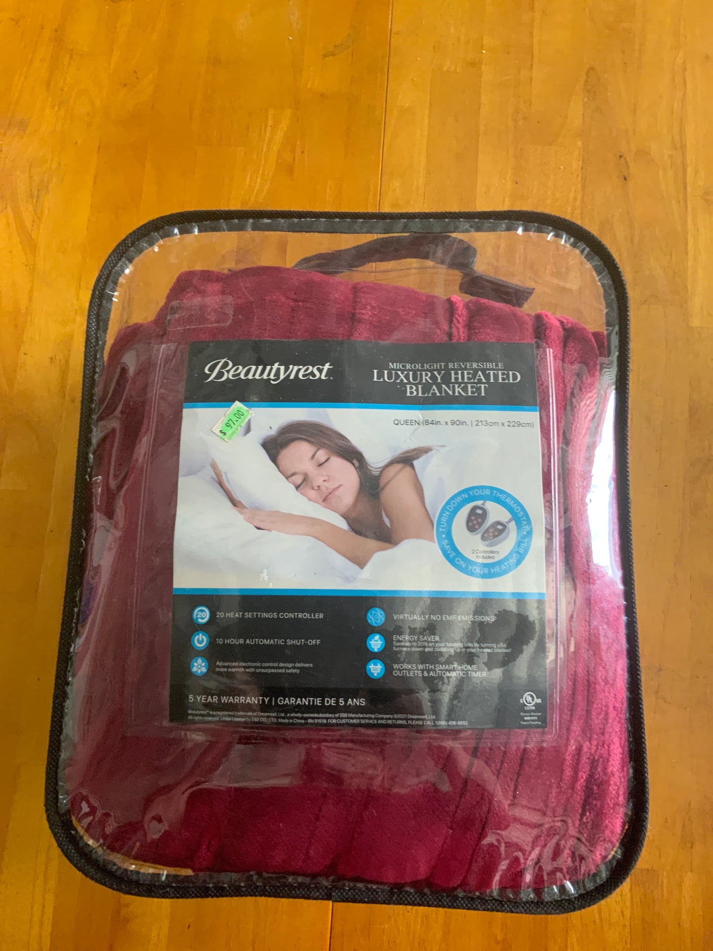 Beautyrest Heated Blanket - Queen